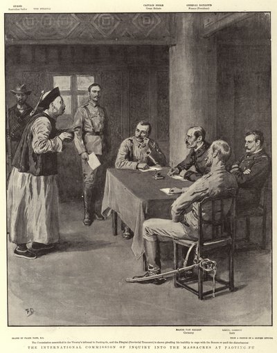 国際Paoting-Fuの虐殺調査委員会 作： Frank Dadd